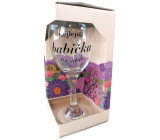 Albi Wine glass The best grandmother in the world 220 ml