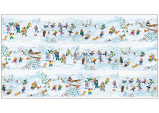 Christmas wrapping paper Czech Christmas 70 x 200 cm Winter fun