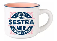 Albi Espresso Mug - Great Sister My Soul Mate 45 ml