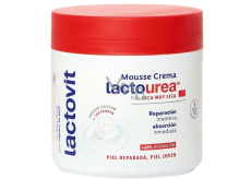 Lactovit Lactourea regenerating foam cream for dry to very dry skin 400 ml