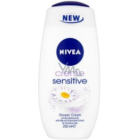 Doe alles met mijn kracht Gom alias Nivea Creme Sensitive shower gel 250 ml - VMD parfumerie - drogerie