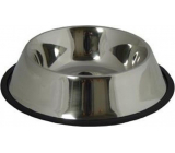 Trixie Stainless steel bowl with rubber 0,40 l diameter 20 cm