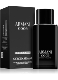 Giorgio Armani Code toaletní voda plnitelný flakon pro muže 75 ml