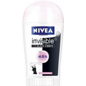 Nivea Invisible Black & White Clear antiperspirant deodorant 40 ml - VMD parfumerie - drogerie