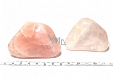 Rose quartz Tumbled natural stone 160 - 220 g, 1 piece, stone of love