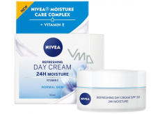 Nivea 24h Moisture SPF15 moisturizing day cream for normal and combination skin 50 ml