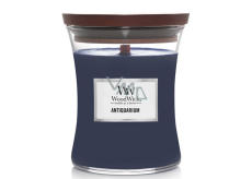 WoodWick Antiquarium - Antique Shop scented candle with wooden wick and lid glass medium 275 g