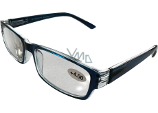 Berkeley Reading dioptric glasses +4.0 plastic blue 1 piece MC2062