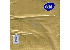 Aha Paper napkins 3 ply 33 x 33 cm 20 pieces Christmas monochrome Gold