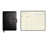 Albi Management diary 2025 - Black 15,5 x 21,5 x 2,5 cm