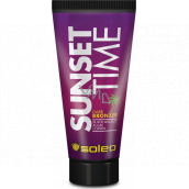 Soleo Sunset Time Dark Bronzer dark tanning bronzer for solarium tube 150 ml