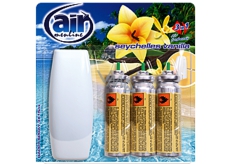 Air Menline Seychelles Vanilla Happy Air Freshener Complete + Refills 3 x 15 ml Spray