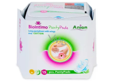 Biointimo Panty Pads Anion Daily Sanitary Pads 15 pcs