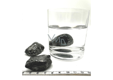 Shungite Tumbled natural stone, approx. 4 cm 1 piece, stone of life, water activator