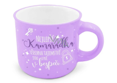 Nekupto Gift Mini Mug Best Friend - All Secrets Are Safe With Her 100 ml