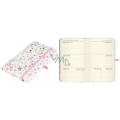 Albi Diary 2025 pocket diary with rubber band - Meadow flowers 9,3 x 15 x 1,3 cm