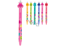 Colorino Jelly Heads pen pink, blue refill 0,5 mm