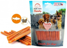 Fine Dog Family salmon stick, natural meat treat for dogs 200 g