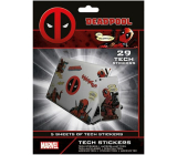Epee Merch Marvel Deadpool Stickers Set 29 Pieces