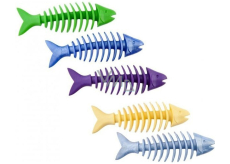 Sum-Plast Rubber Fish skeleton with the scent of vanilla toy for dogs more colors 16 cm