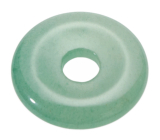 Aventurine green Donut natural stone 30 mm, lucky stone