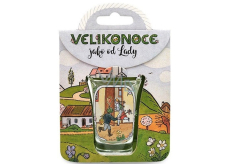 Nekupto Glass shot glass Lada Easter - pomlázka 40 ml