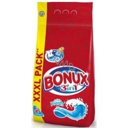 Bonux Lessive en poudre Lavage à la main 3 en 1 Active Fris 400gr