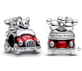 Charm Sterling silver 925 Disney Mickey & Minnie ma trip, bead on travel bracelet