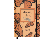 Albi Diary 2025 daily - Butterflies 16,5 x 12 x 2,5 cm