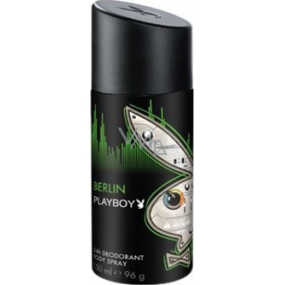 Playboy Berlin deodorant spray for men 150 ml